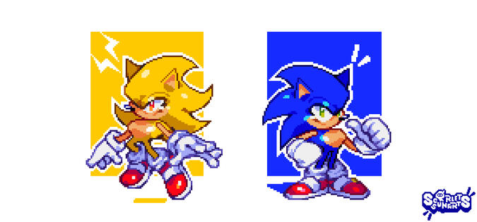 Sonic &amp; Super Sonic